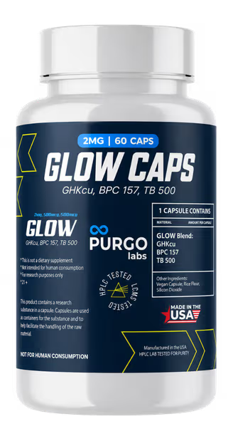 BPC/TB500/GHKCU (GLOW) Capsules